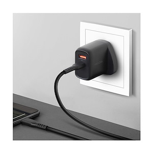 شارژر انرجیا AmpCharge 18W Energea AmpCharge PD18  18W Wall Charger Black